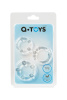 Набор колец TOYFA A-Toys, прозрачные, Ø 2,2
