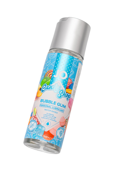 Съедобный лубрикант со вкусом "Бабл Гам" JO H2O Candy Shop Bubble Gum, 60 мл